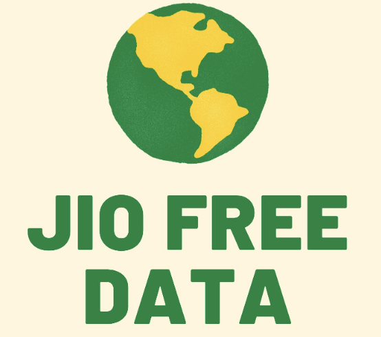 Jio Free Data Dial Code 2-10GB